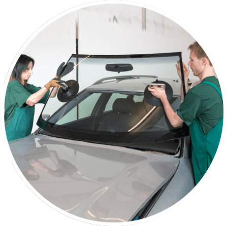 Auto glass fixing