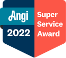 Angi 2022 Super Service Award logo