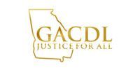 Logo of the Georgia Association of Criminal Defense Lawyers (GACDL) with the outline of Georgia and text 