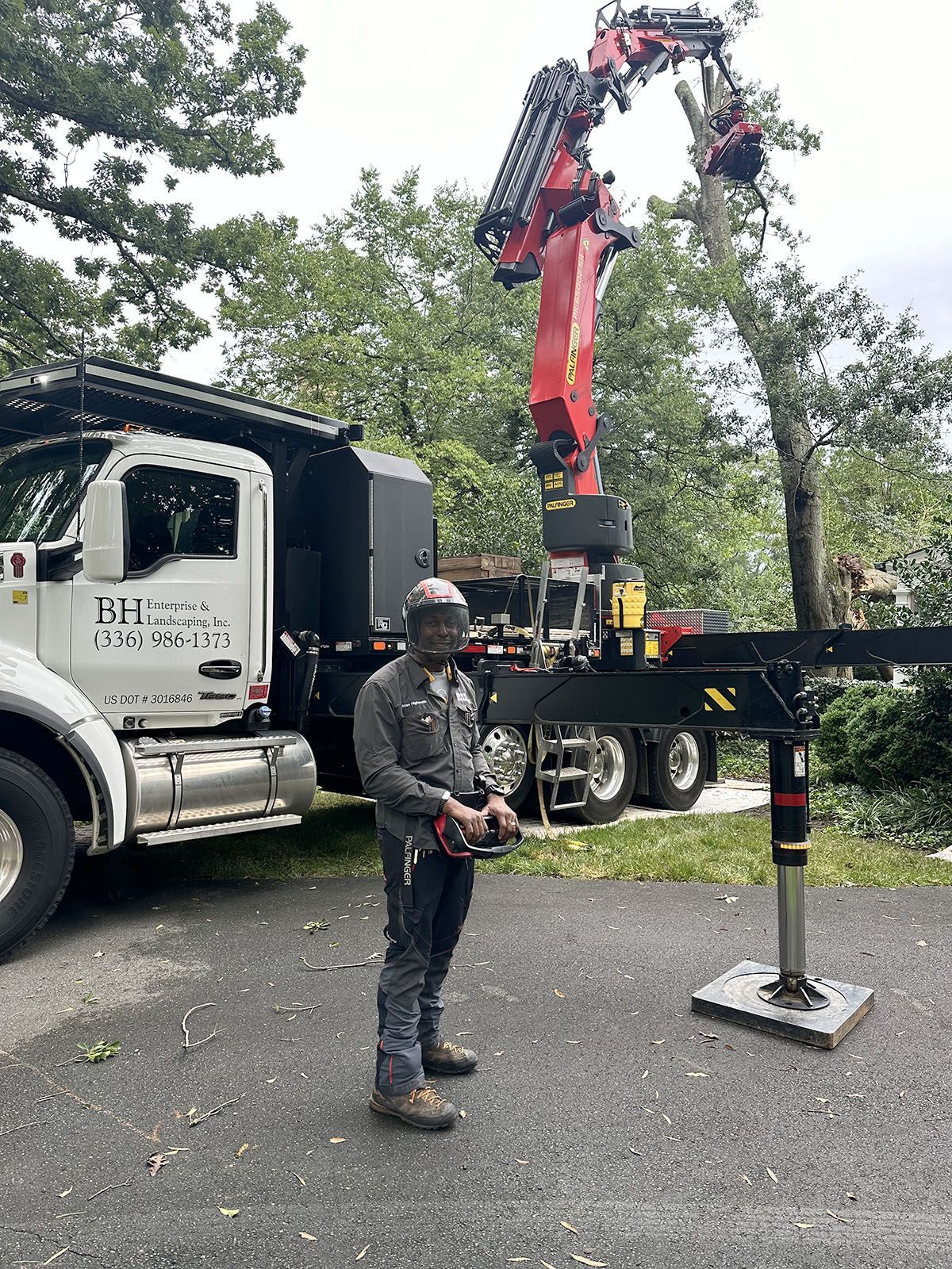 Yard cleanup process
