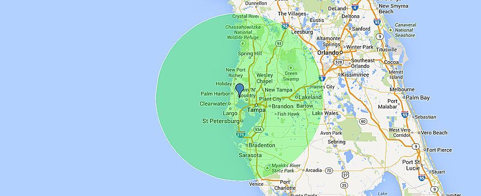 Radius-Map