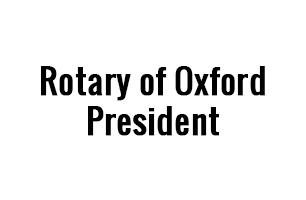 Rotary of Oxford President