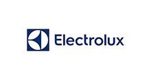 Electrolux logo: blue square with stylized