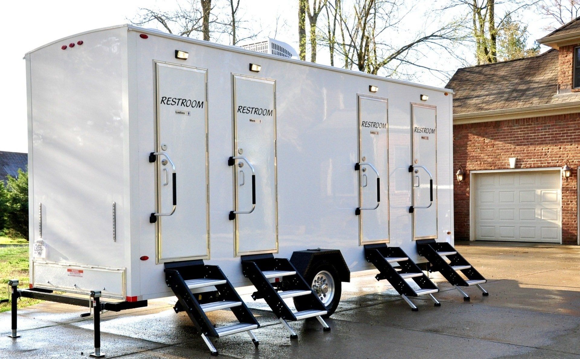 Warhol 4-Room Restroom Trailer