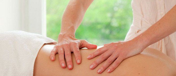 Hands on massage