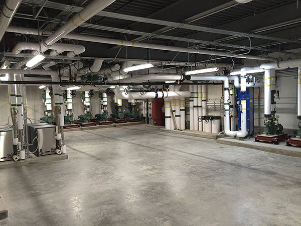 Industrial pipes and motors