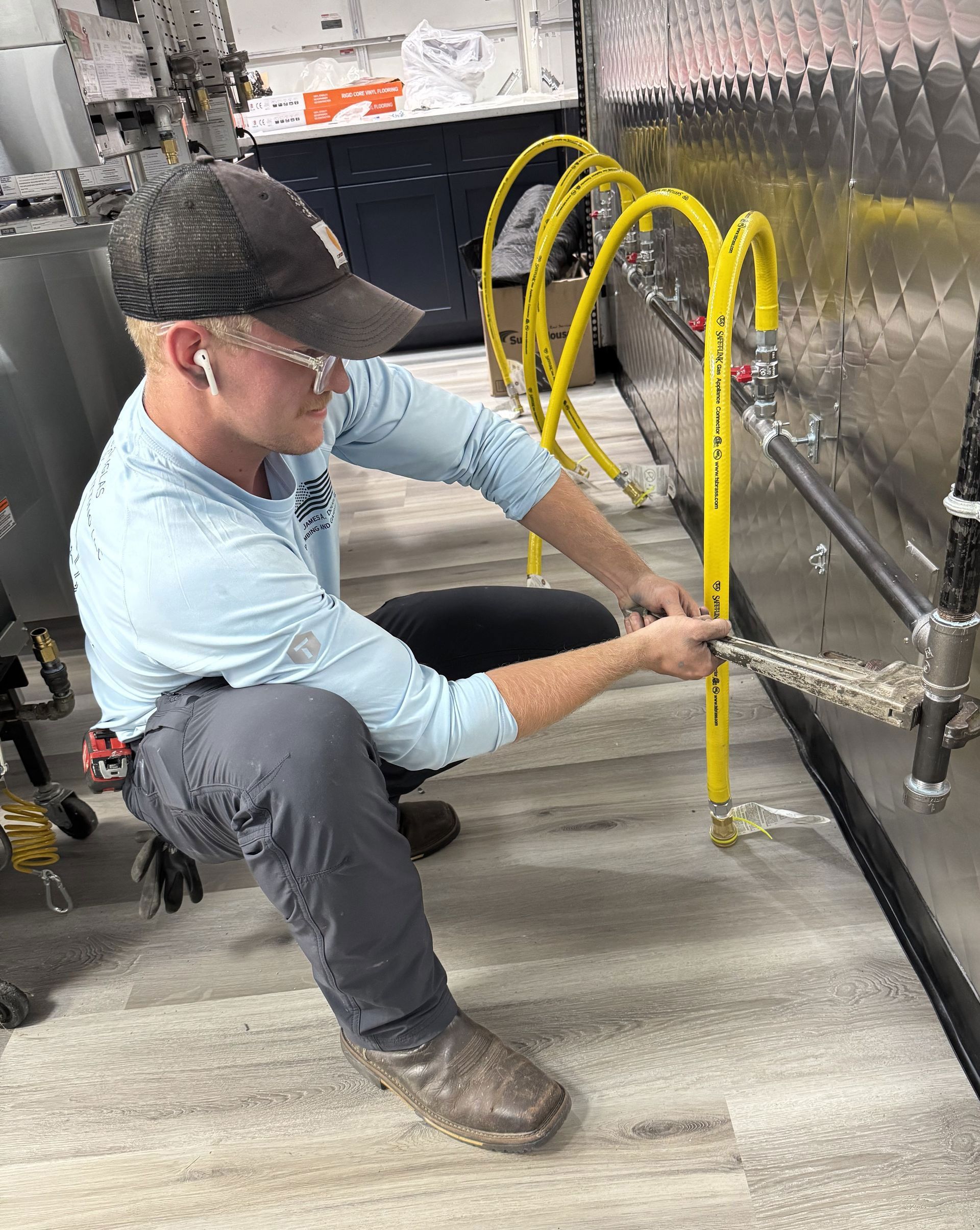 Photo of Will Bishop at work