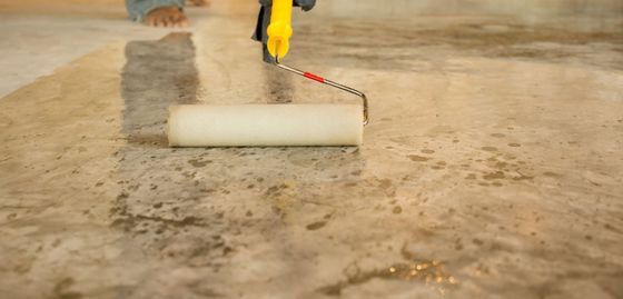 Residential floor coating
