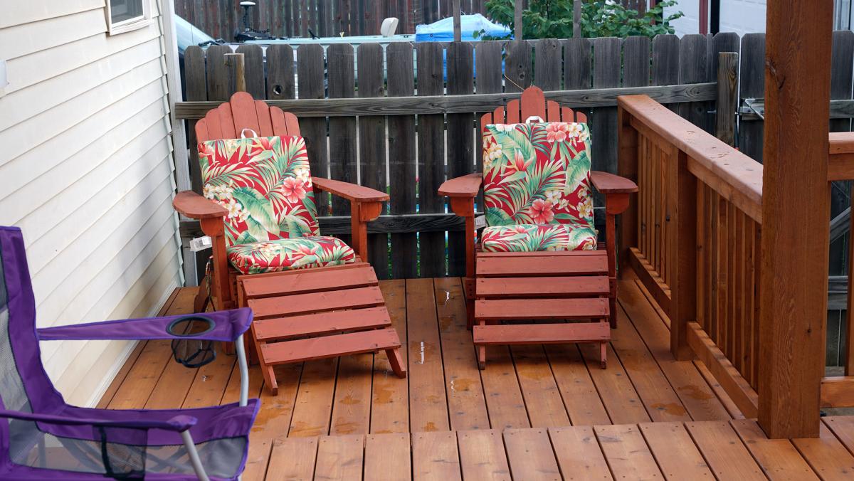 Deck renovation