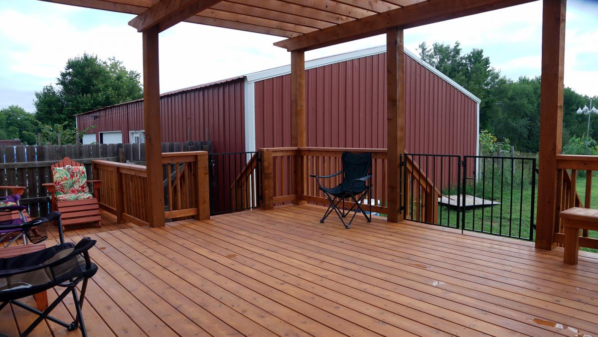 Deck renovation