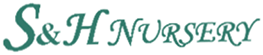 S & H Nursery - logo