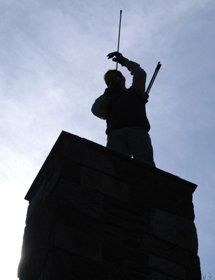 Chimney cleaning