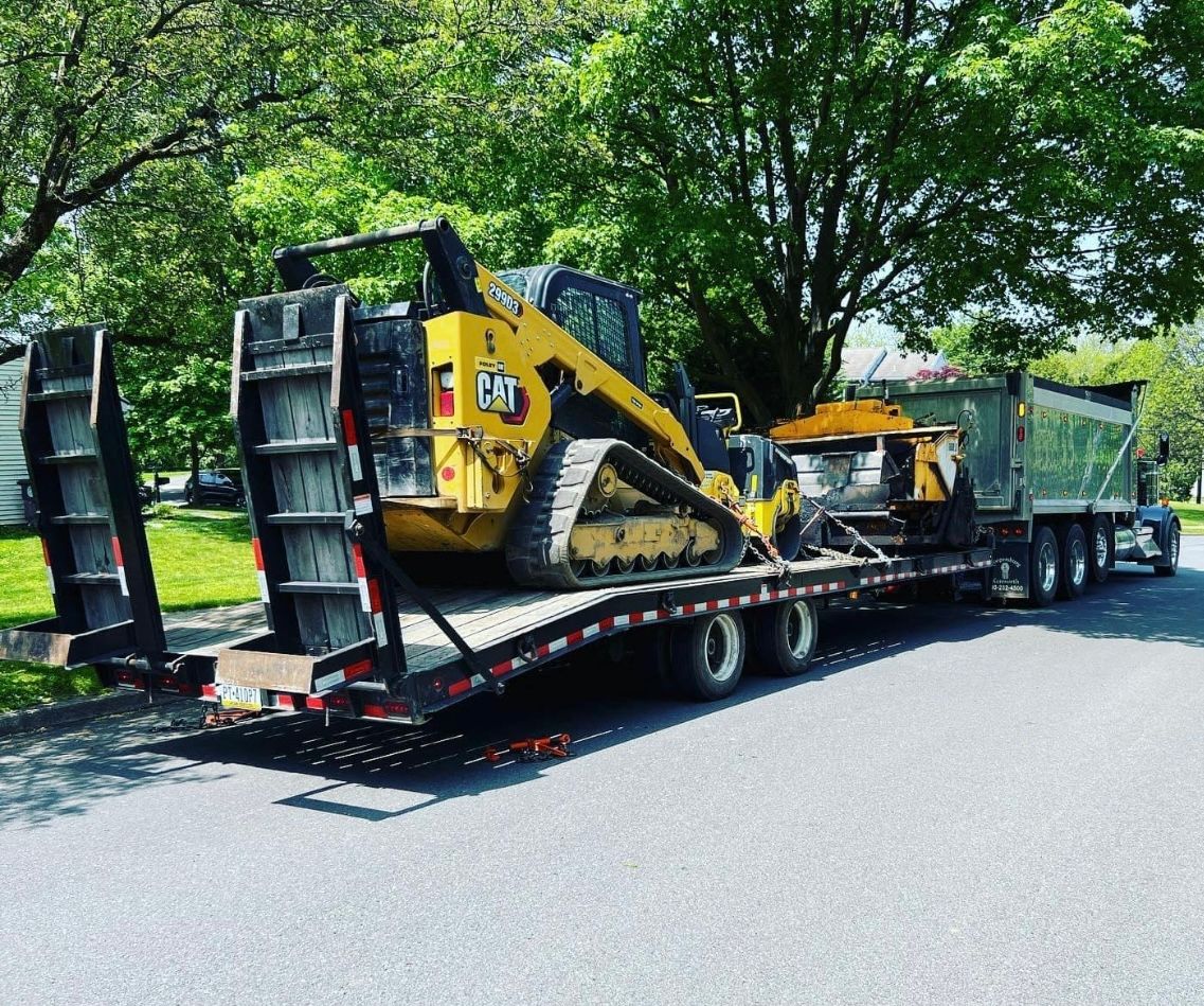 Excavation heavy equipment