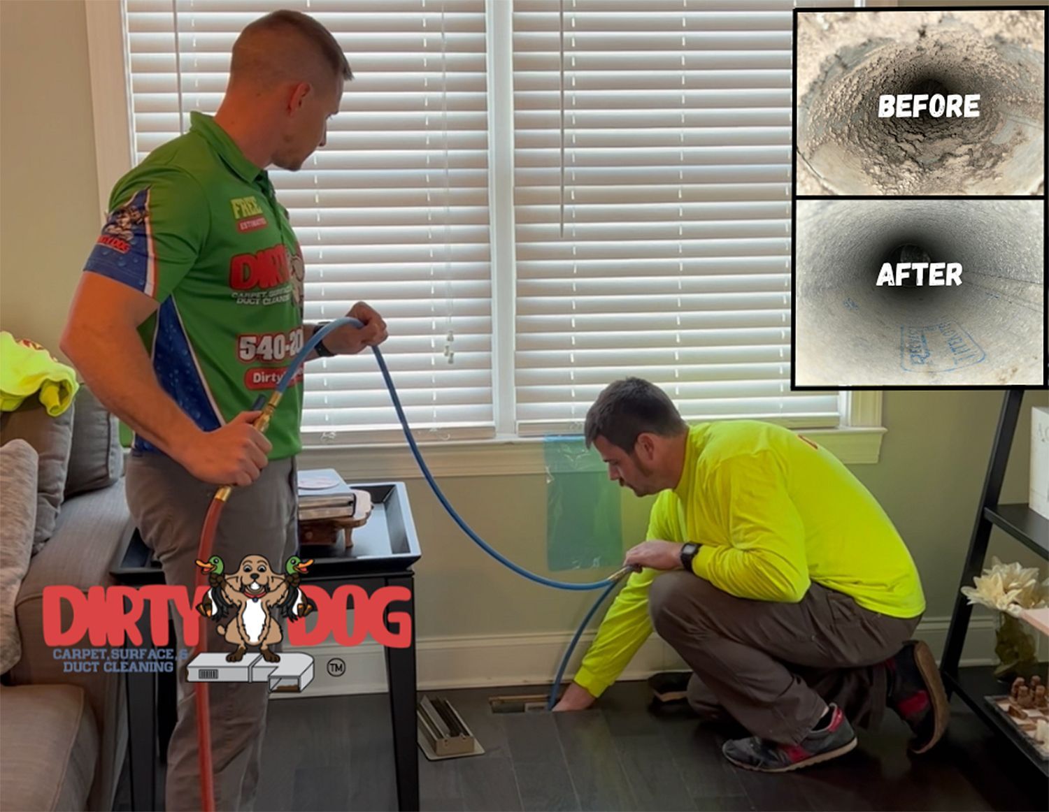 Dirty Dog Carpet, Surface and Duct Cleaning