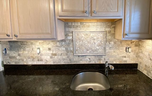 Backsplash design and installation