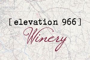 Elevation 966 Winery logo