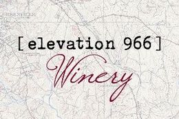 Elevation 966 Winery logo