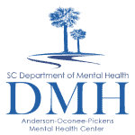 the logo for the sc department of mental health anderson oconee pickens mental health center .