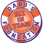 a logo for dabo 's all in team foundation