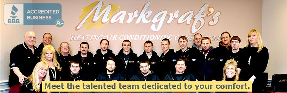 Markgraf's Heating & Air Conditioning staff