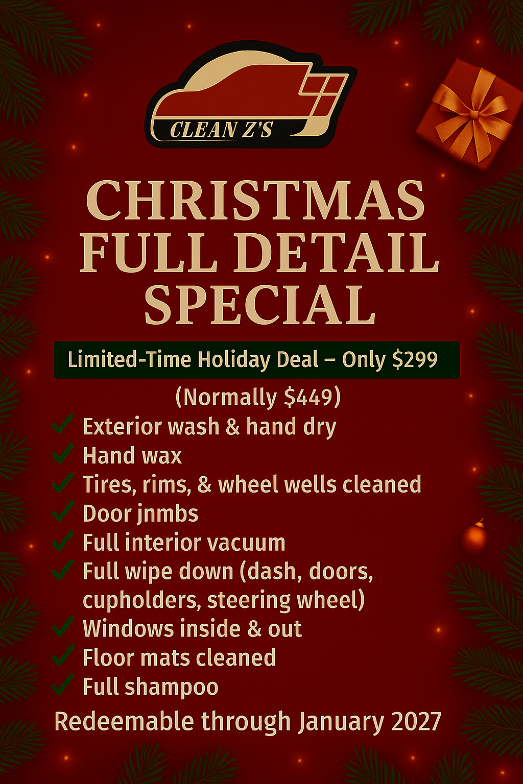 christmas full detail special