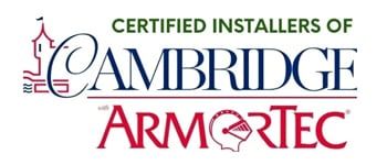 Logo for Cambridge ArmorTec certified installers.