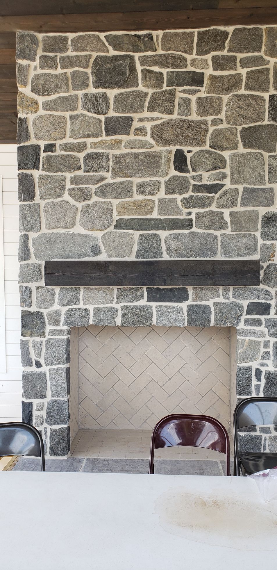 Masonry service on fire place