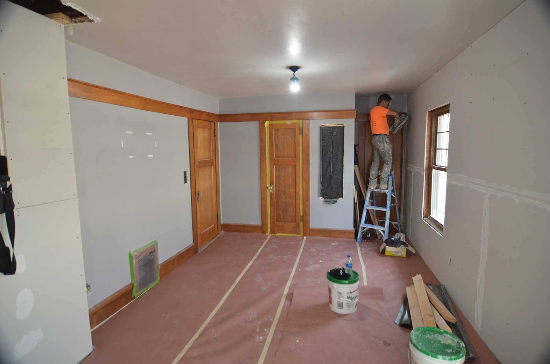 Drywall installation