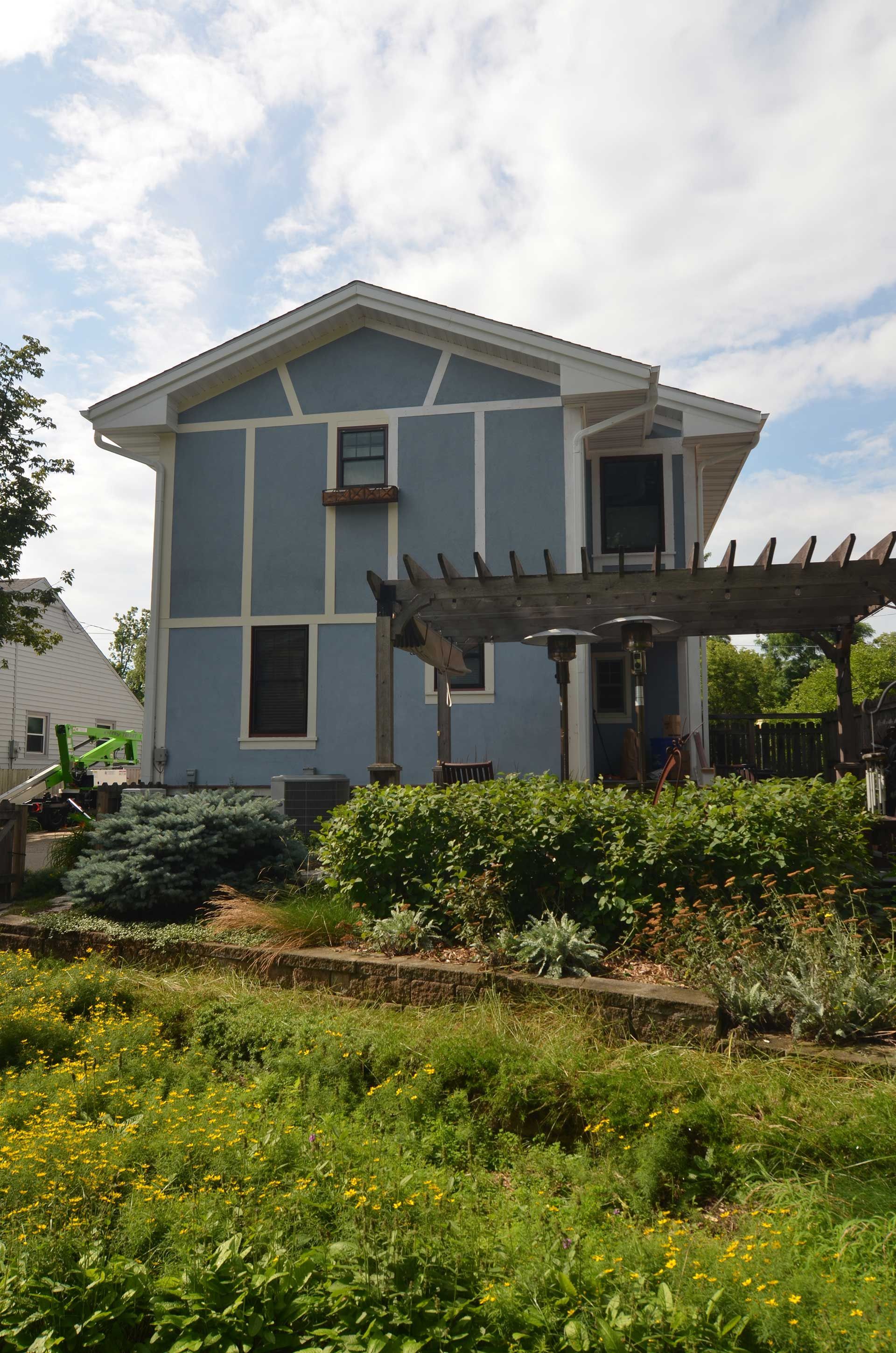 House after renovation