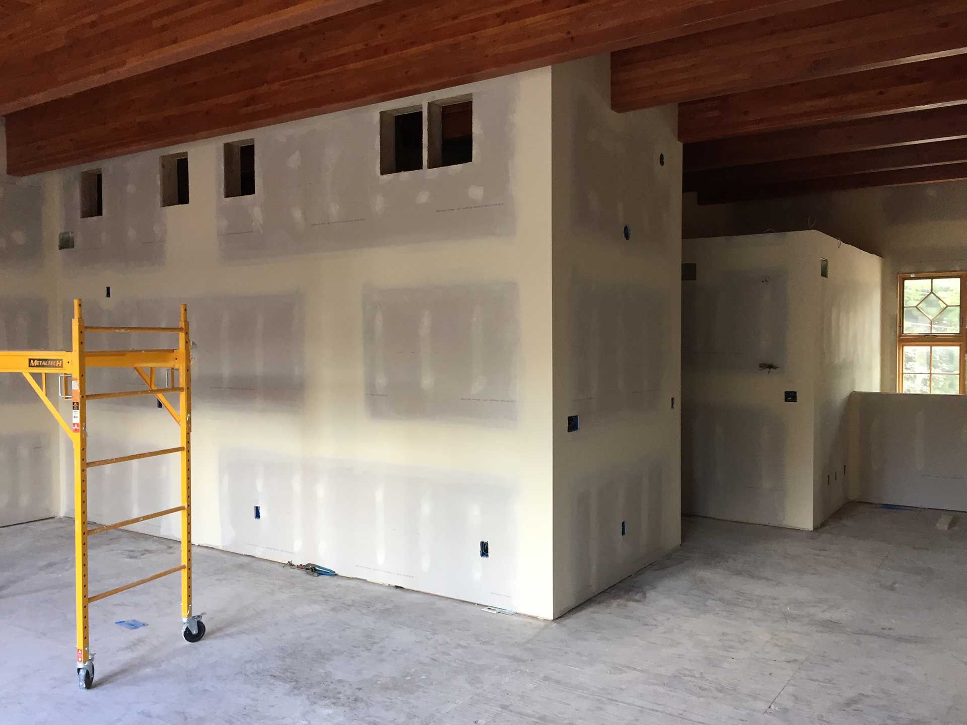 Drywall installation