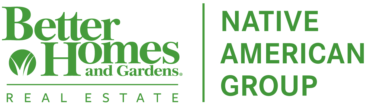 Better Homes and Gardens Real Estate Native American Group Logo