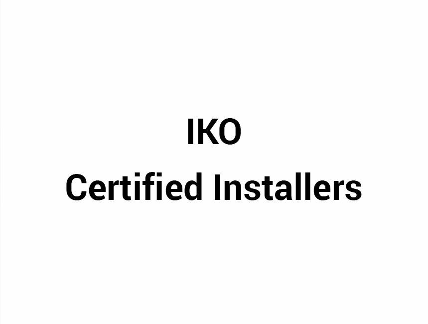 iko certified installers