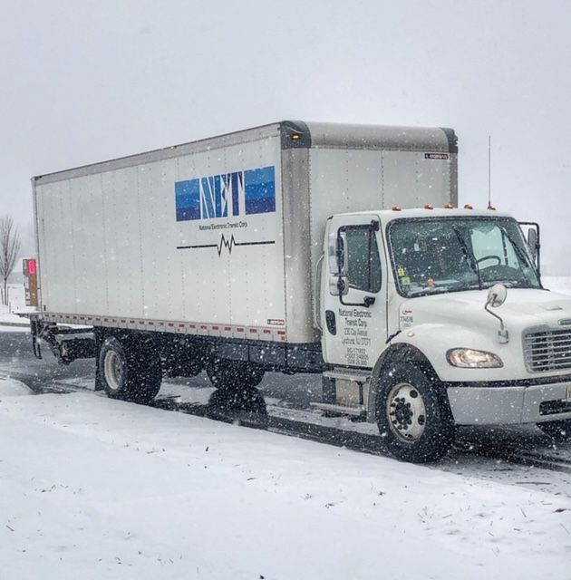 National Electronic Transit (N.E.T)'s truck