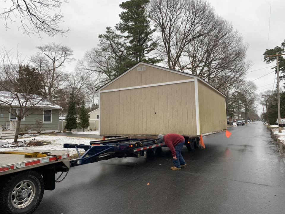 Shed moving