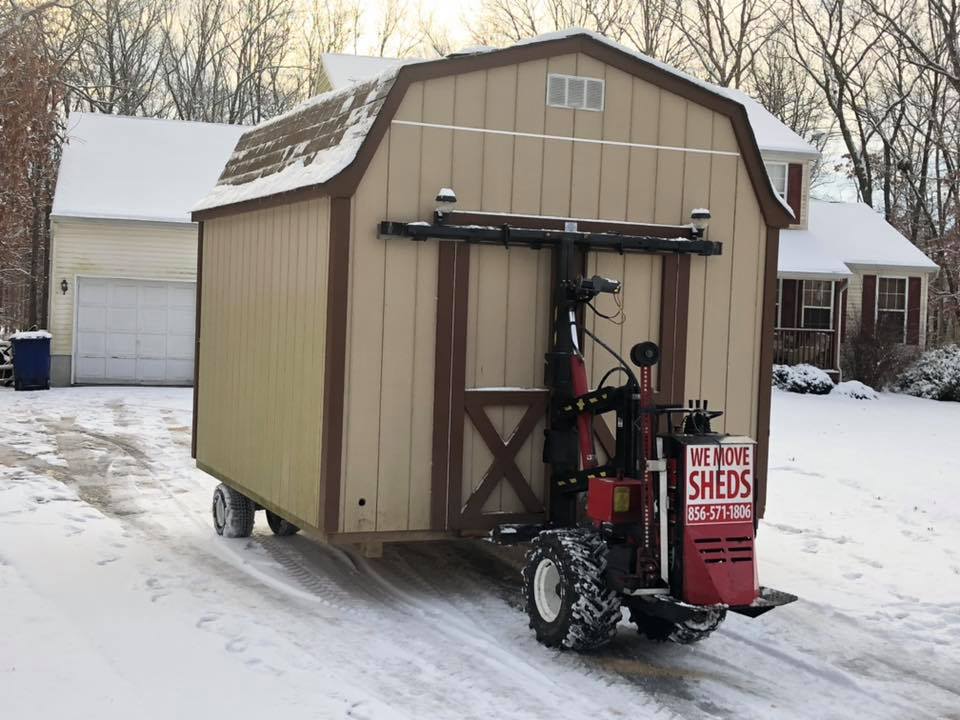Shed moving service