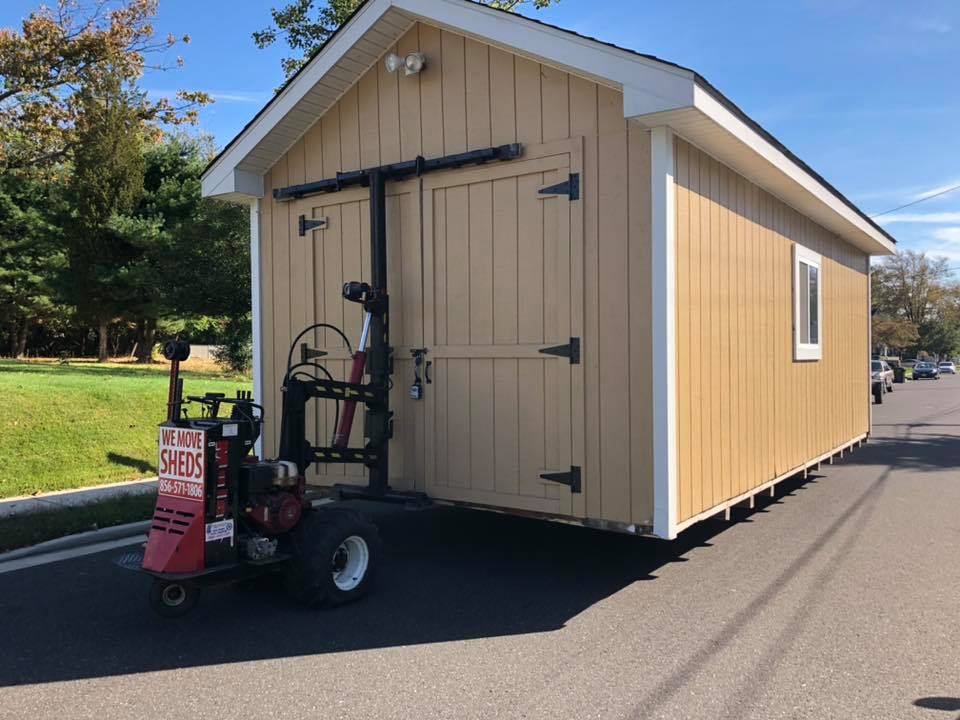 Shed moving service