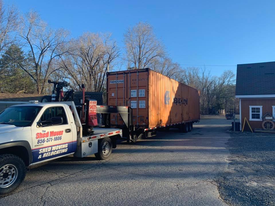 Shed moving service