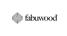 Fabuwood logo: geometric emblem with text