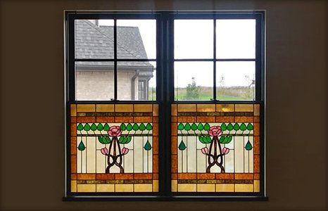 Beautiful stained glass window