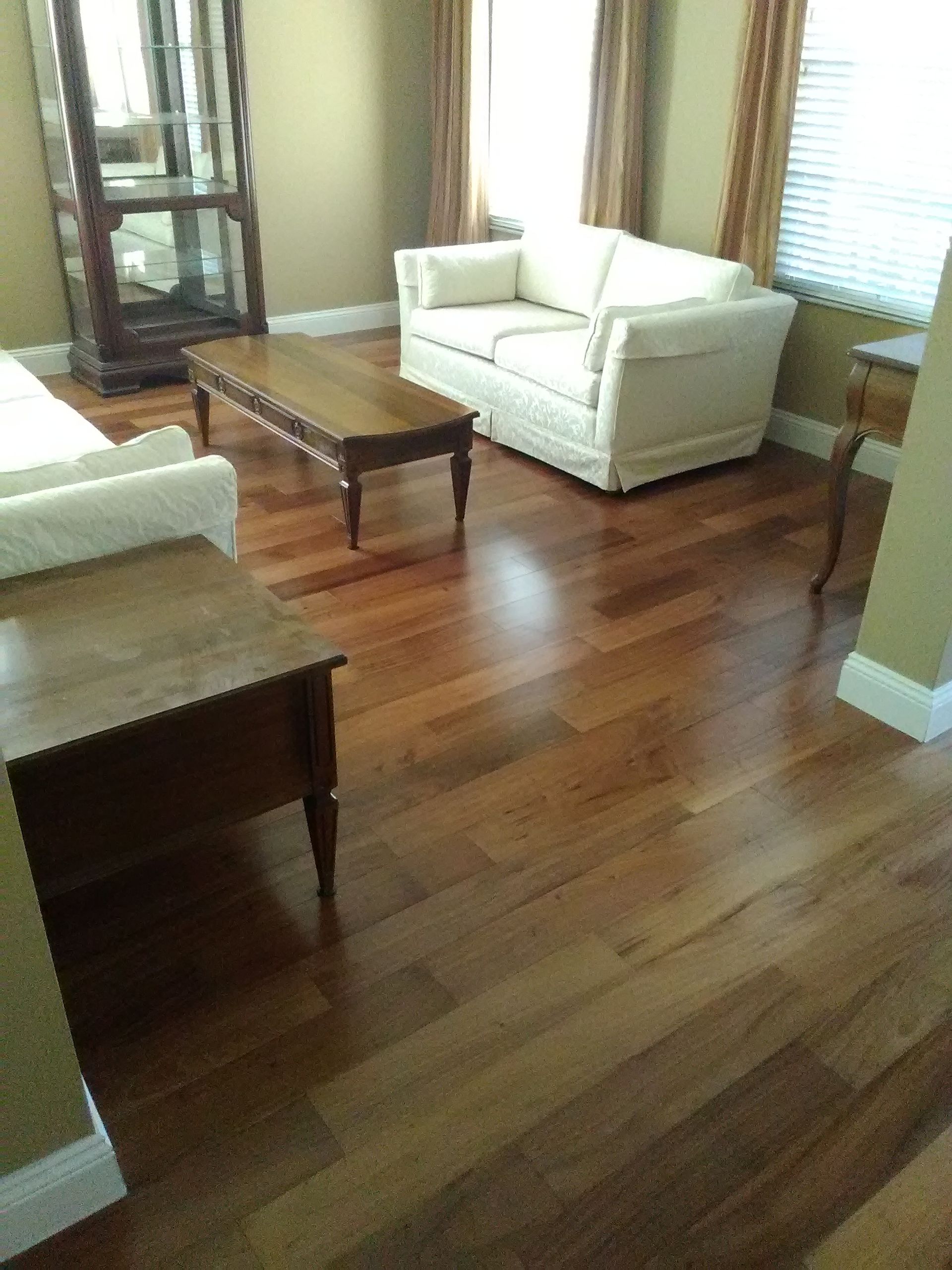 Hardwood floor