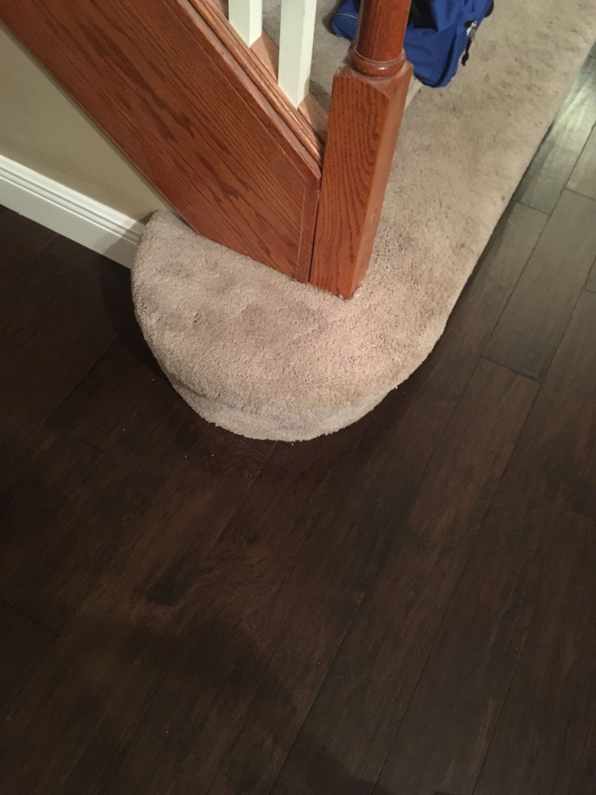 Laminated floor