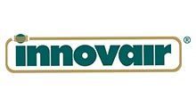 Innovair logo in teal and gold on a white background