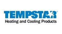 Tempstar Heating and Cooling Products logo in blue and black text on a white background
