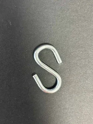 1 1/2” Small S Hook (Zinc)