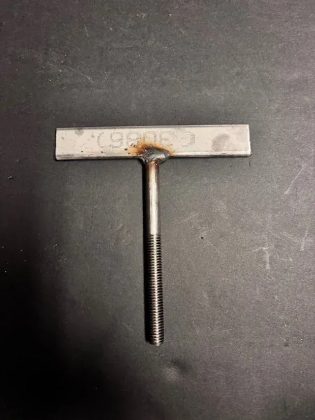 1/2” x 5 1/2” T Bolt with 1/4” Plate (SS)