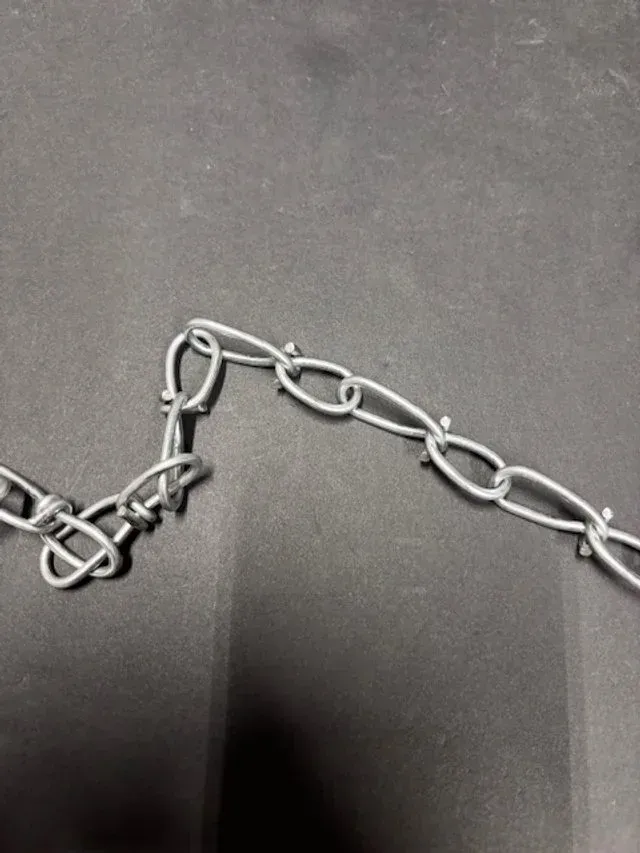 Double Loop Chain (Zinc)