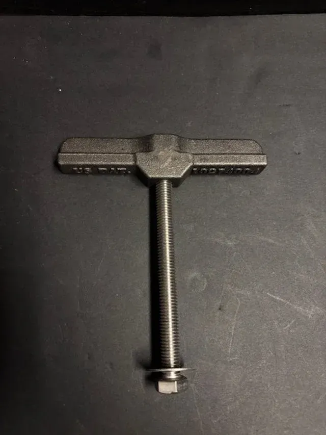 1/2” Cast T-Bolt with 1/2” x 5 3/8” Bolt & Washer