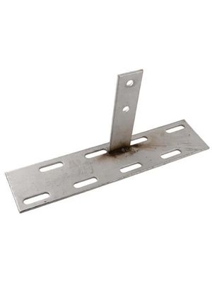 Bolt on Leg Only SS 17” Base For End of Panel