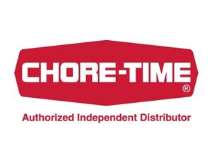 CHORE-TIME logo with “Authorized Independent Distributor” text in red and white