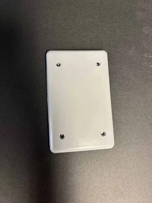 Single Blank Cover